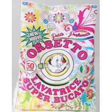 Сипучий пральний порошок Orsetto Lavatrice Super Bucato на 50 прань 3025 gr