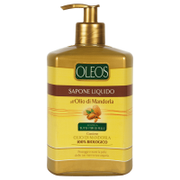 Жидкое мыло с миндальным маслом OLEOS SAPONE LIQUIDO MANDORLA DISPENSER 500 ML