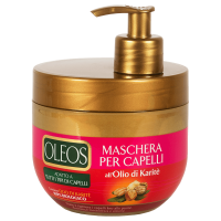 Маска для волос с маслом карите OLEOS MASCHERA CAPELLI OLIO KARITE VASO 400 ML