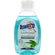 Жидкое мыло антибактериальное гипоаллергенное DISINFEKTO SAPONE 300 ml